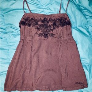 *Last chance going to good will tomorrow** Billabong charcoal grey tank top